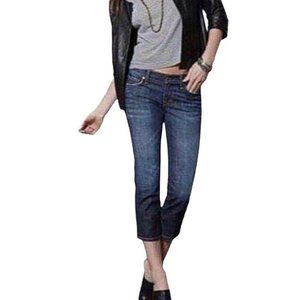 Citizens of Humanity Blue Cropped Kelly Jeans 28